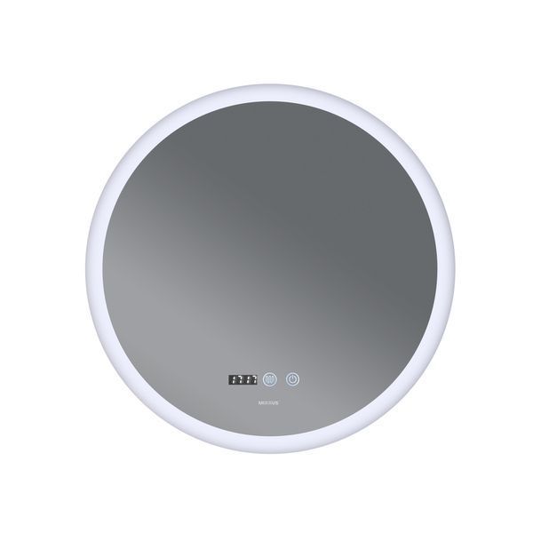 Зеркало Mixxus PLAIN MC10-80 с Led Touch, Anti-fog, димером, регулятором яркости, часами (MI6932) MI6932 фото