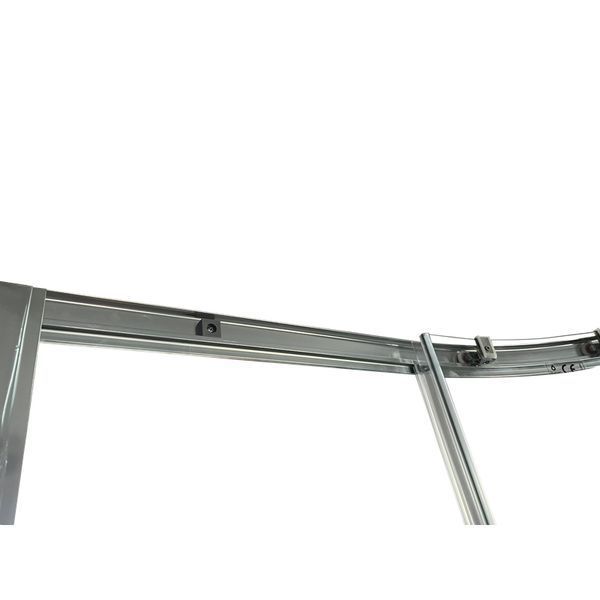Душова кабіна без піддону Koer SR SC04-90x90x195-TR-02 прозоре скло Easy Clean 5мм SS Color (KR5682) KR5682 фото