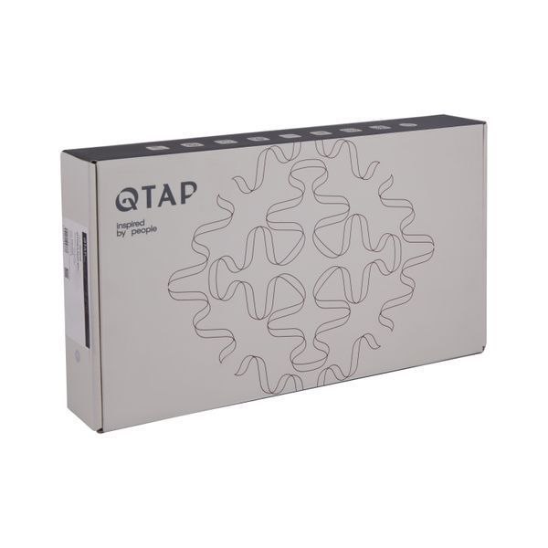 Змішувач для раковини Qtap Vlasta New високий QTVLA269GMB45653 Gunmetal Black PVD, латунь, графіт SD00051777 фото