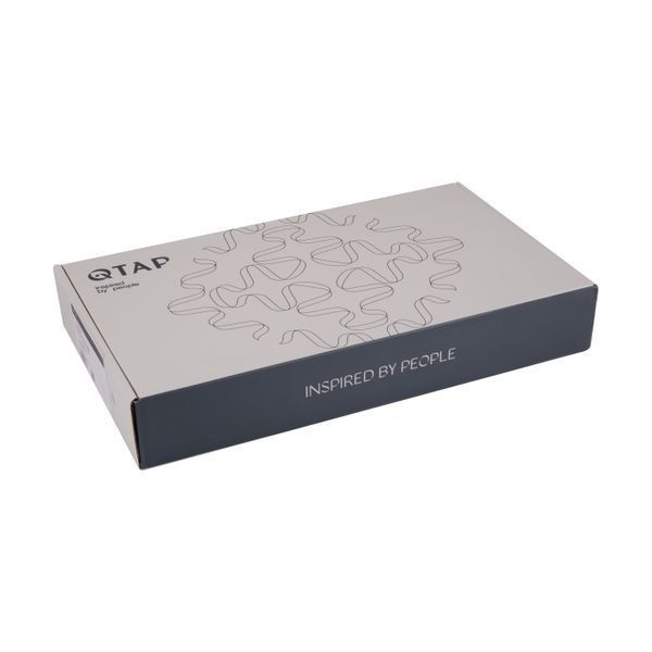 Змішувач для раковини Qtap Vlasta New високий QTVLA269GMB45653 Gunmetal Black PVD, латунь, графіт SD00051777 фото