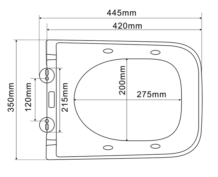 Унитаз-биде подвесной MIXXUS PREMIUM QUADRO-1301-R Rimless со смесителем, Soft Close, белый, 510&times;350&times;345 мм (MP6658) MP6658 фото