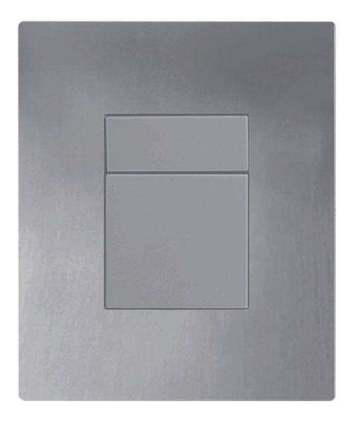 Панель змиву пластикова Koer KT-0607-07 157x198x3mm, кнопка квадратна (KR5345) KR5345 фото