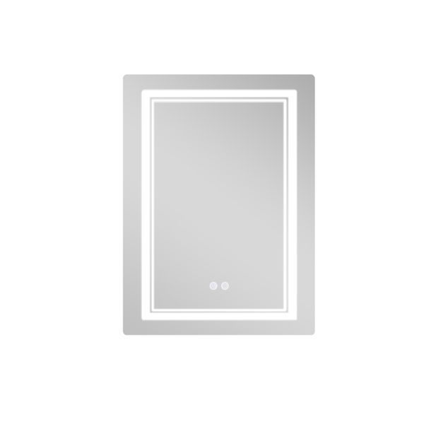 Дзеркало Qtap Cardinal (CA2) 600х800 з LED-підсвічуванням Touch, з антизапотіванням, з димером, рег. темп. кольору (3000-6500K) QT0478C608048453 SD00054577 фото
