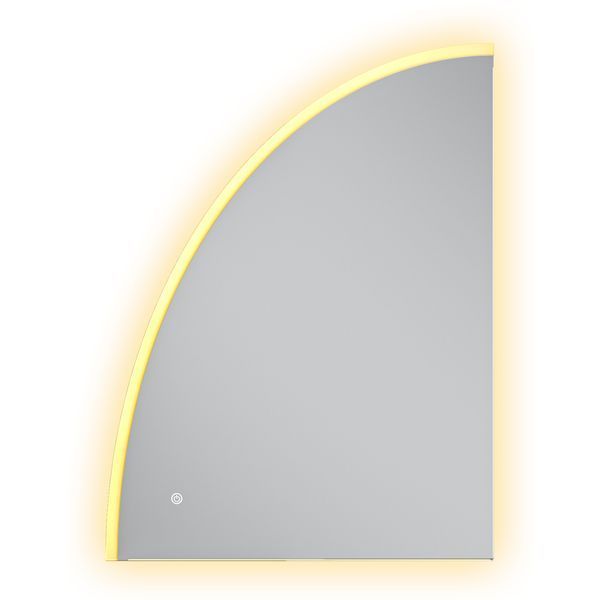 Дзеркало Mixxus Premium TOPPER MS02-75x100 з Led Touch, Anti-fog, димером (3-6,5kK) (MP6634) MP6634 фото
