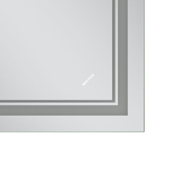Зеркало Mixxus Premium QUADRO MR20-90x70-Reverse с Led Touch, Anti-fog, димером, регулятором яркости (MP6621) MP6621 фото