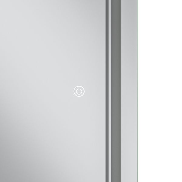Зеркало Mixxus Premium QUADRO MR20-90x70-Reverse с Led Touch, Anti-fog, димером, регулятором яркости (MP6621) MP6621 фото