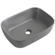 Раковина накладная Mixxus Premium DIVERSE-0116 GRAY 455x330x135mm (MP6651) MP6651 фото 1