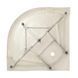 Lidz Набор: Душевая кабина Latwa SC90x90.SAT.LOW.DGR, полукруглая, стекло тонированное 4&nbsp;мм + Душевой поддон Kapielka ST90x90x14 SD00055614 фото 9