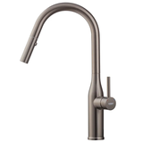 Кухонный смеситель с выдвижным изливом KOER KI-70004-07 (нерж. сталь) (KR3387) KR3387 фото