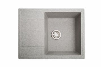 Мойка для кухни из искусственного камня Solid &ndash; Оптима серый OPT7 фото