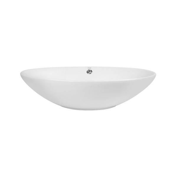 Раковина-чаша Qtap Dove 625х415х150 White с донным клапаном QT06113077W SD00046248 фото