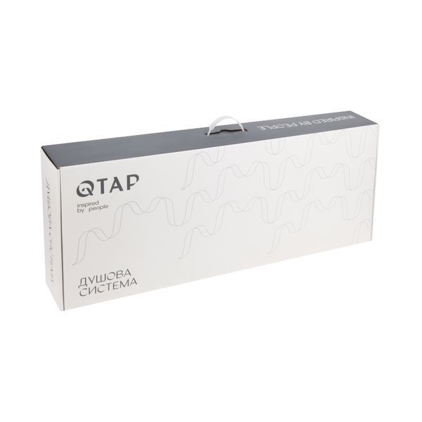 Душова система універсальна Qtap Presto на три споживача (з виливом) QTPRE111CRM45575 Chrome SD00051699 фото