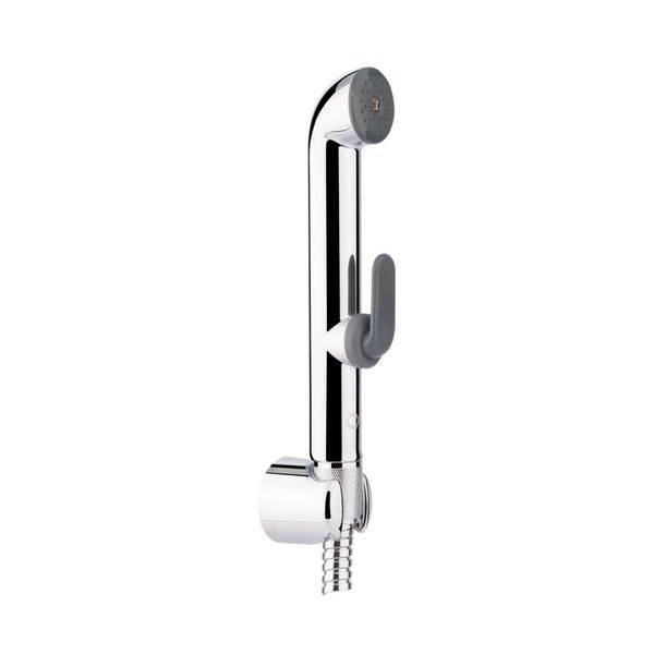 Набор для гігієнічного душу Qtap Inspai-Varius округлий QTSETCRMA021 Chrome/Grey (Set) SD00035713 фото