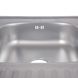 Кухонна мийка Brinex 6080-L 0,6 мм Satin (BRIN6080LSAT06) SD00054108 фото 3