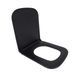 Сиденье для унитаза Qtap Tern 420х340х35&nbsp;мм, Matt Black, с микролифтом, Slim Duroplast, Quick Release QT99HY2322MB SD00051482 фото 3