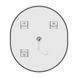 Зеркало Mixxus Premium ELLIPSE MV05-80x70-Reverse BLACK с Led Touch, Anti-fog, димером (3-6,5kK) (MP6646) MP6646 фото 10