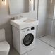 Раковина на пральну машину Qtap Arvin 595x595x115 мм, White QTARV2365WHI48575 SD00054699 фото 7