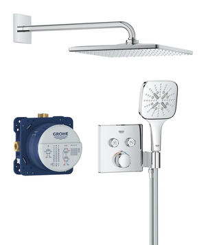 Душевая система скрытого монтажа с термостатом Grohe Grohtherm SmartControl (34865000) 34865000 фото