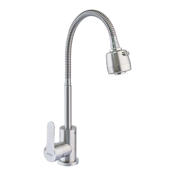 Смеситель для кухни Mixxus DAX-011 Reflector с рефлекторным изливом из нерж. стали SUS304 (MI6076) MI6076 фото