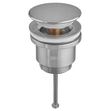 Донный клапан для раковины Koer PW-11-02 1 1/4'' универсальный (с/без перел.) СLICK-СLACK SS COLOR (KR5792) KR5792 фото