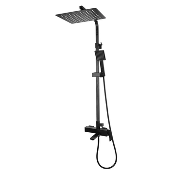 Душова колона із змішувачем Koer KB-56010-05 (Колір чорний) (KR3495) KR3495 фото