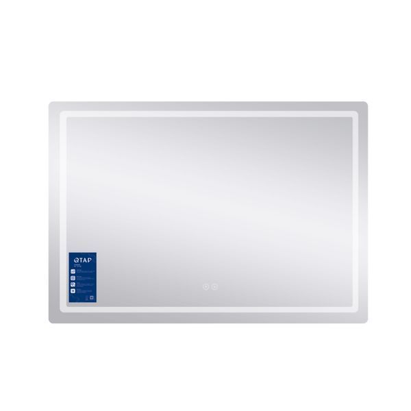 Зеркало Qtap Mideya 1000х700 с LED-подсветкой Touch, с антизапотеванием, диммером QT2078NCF10070W SD00051751 фото