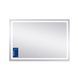 Зеркало Qtap Mideya 1000х700 с LED-подсветкой Touch, с антизапотеванием, диммером QT2078NCF10070W SD00051751 фото 4