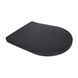 Qtap Сиденье для унитаза (Robin 660, Scorpio 520,660) 460x362x50 мм, Matt Black, с микролифтом, Slim Duroplast, Quick Release QTSC179MB47352 SD00053476 фото 1