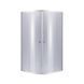 Lidz Latwa SC80x80.SAT.MID.GR Душевая кабина полукруглая, стекло тон. 4 мм + Lidz Душевой поддон KAPIELKA ST80x80x26, с панелью SD00050784 фото 3