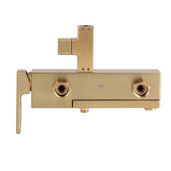 Душевая колонна со смесителем Koer KB-56009-12 3 функции (Цвет матовое золото) (KR5989) KR5989 фото
