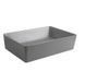 Раковина накладна Mixxus Premium QUADRO-0108 GRAY 550x390x145mm (MP6652) MP6652 фото 10