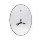 Дзеркало овальне Qtap Mideya 500х700 мм з LED-підсвічуванням Touch, з антизапотіванням, димером QT2078NCR5070W SD00051753 фото 5