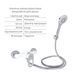 Набор смесителей Latwa 001 + Latwa 010 White SD00052485 фото 3