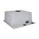 Lidz Handmade H5050HB Мийка для кухні інтегрована Decor Black PVD Honeycomb 2,5/0,5 мм LDH5050BDECPVD48369 SD00054493 фото 5