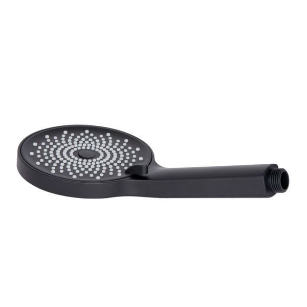Лейка для ручного душа Lidz Niagara 32 120 мм округлая LDNIA32BLM47555 Matt Black SD00053679 фото