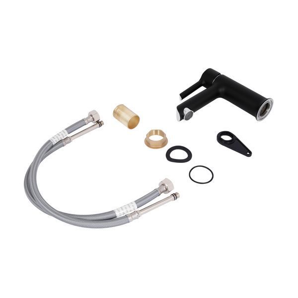 Смеситель для раковины Qtap Grand QTGRABCR001F Chrome/Black SD00039605 фото