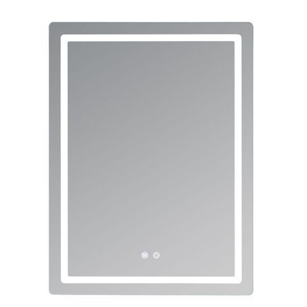 Дзеркало Qtap Mideya (MI2) 600х800 з LED-підсвічуванням Touch, з антизапотіванням, димером, рег. яскравості QT2078F6080 SD00054602 фото