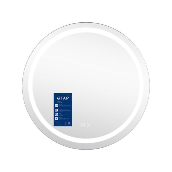 Зеркало Qtap Mideya R600 с LED-подсветкой Touch, с антизапотеванием, диммером QT2078F803W SD00034656 фото