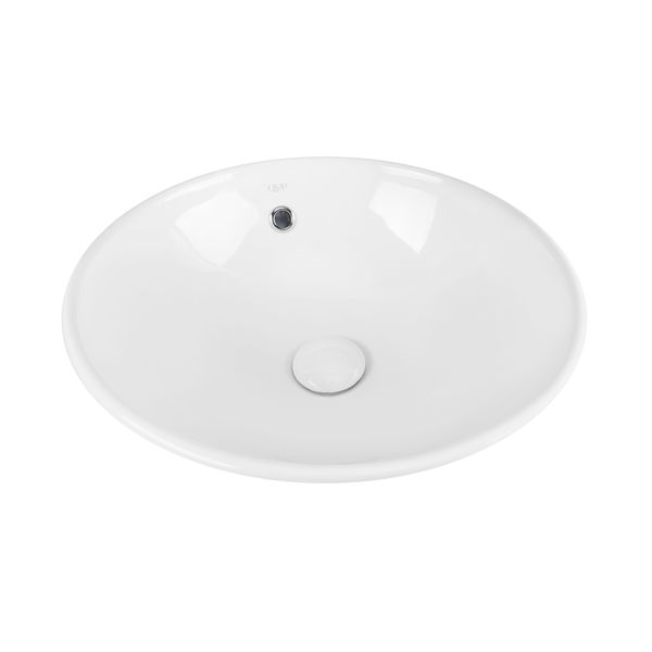 Раковина-чаша Qtap Robin 383х383х175 White с донным клапаном QT1311L408W SD00045947 фото