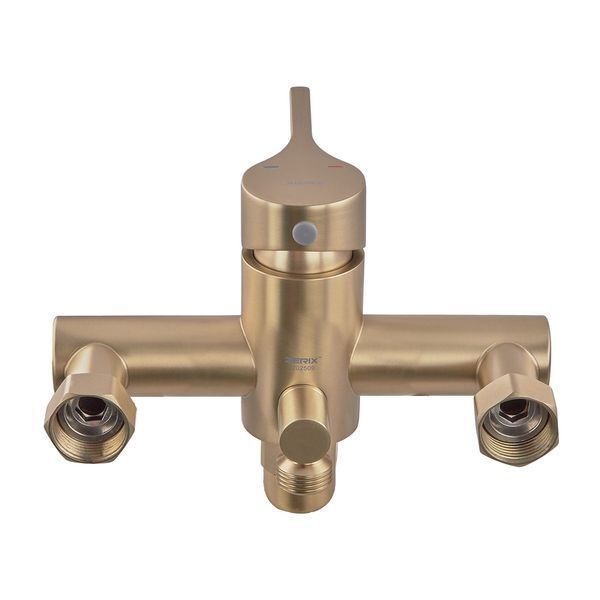 Змішувач для ванни Zerix Rex-006 (Euro) Brushed Gold з нерж. сталі (Колір матове золото) (ZX6119) ZX6119 фото