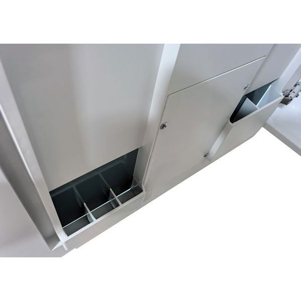 Дзеркальна шафка Mixxus Premium Olivary CM01-80x70x13см, з LED Touch, димером, регулятором яскравості (MI8296) MI8296 фото