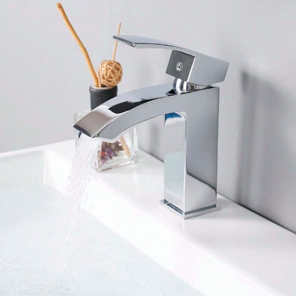 Змішувач для раковини Qtap Swan Cascada QTSWA270CRM45564 Chrome SD00051688 фото