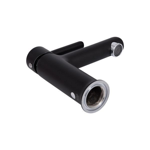 Смеситель для раковины Qtap Grand QTGRABCR001F Chrome/Black SD00039605 фото