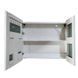 Дзеркальна шафка Mixxus Premium Olivary CM01-80x70x13см, з LED Touch, димером, регулятором яскравості (MI8296) MI8296 фото 8
