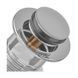 Донный клапан для раковины Koer PW-10-01 1 1/4'' без перелива автоматический СLICK-СLACK (Цвет хром) (KR5797) KR5797 фото 4