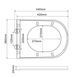 Комплект: MIXXUS PREMIUM ELLIPSE-SET-2101 Унітаз система змиву TORNADO 3.0+ Інсталяція KOER KT-0404 + панель KT-0604-03 WHITE (MP6667) MP6667 фото 23