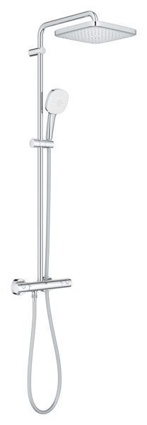 Душова система з термостатом для настінного монтажу Grohe Tempesta System 250 Cube (26689001) 26689001 фото