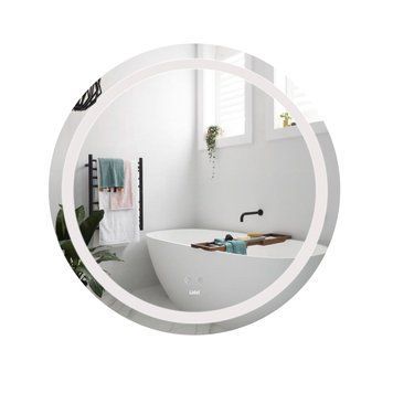 Дзеркало кругле Lidz Aria R800 з LED-підсвічуванням Touch, з антизапотіванням, з димером, рег. яскравості LD78LR800 SD00052338 фото