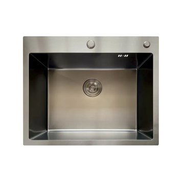 Мойка Mixxus MH6050 Micro Decor Graphite (3.0/0.8) из нерж. стали (цвет графит) (MI8221) MI8221 фото