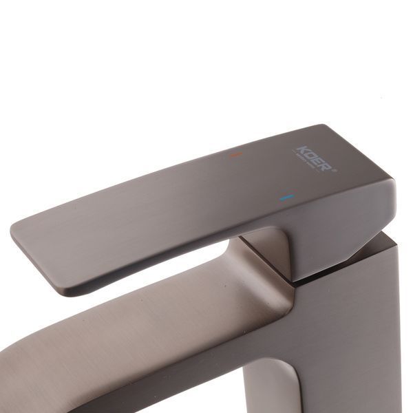 Смеситель для умывальника Koer KB-10037-07 (Цвет графит) (KR5999) KR5999 фото